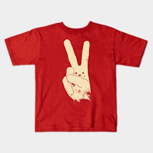 Love Peace and Carrots Kids T-Shirt